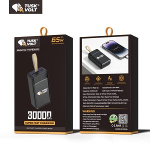 Tusk Volt Pro 30,000mAH Super Fast Charge Power Bank