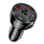 Tusk Volt 25W 4 Port  Fast Car Charger