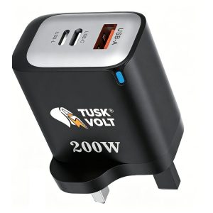 Tusk Volt Pro 200W Triple-Port Wall Charger
